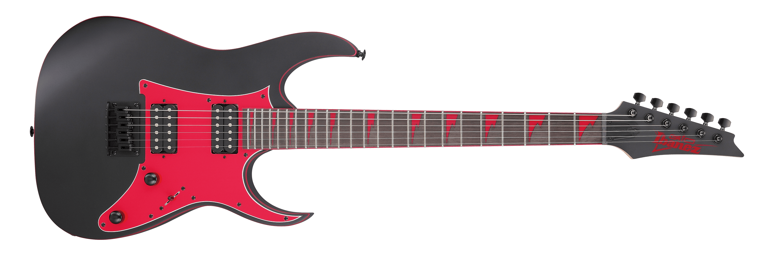 Ibañez - Guitarra Eléctrica RG, Color: Negro Mate Mod.GRG131DX-BKF_2