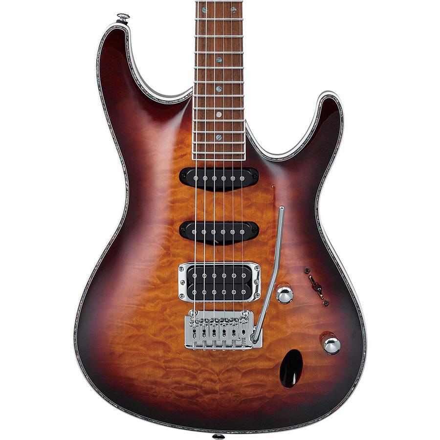 Ibañez - Guitarra Eléctrica SA, Color: Cafe Sombreado Mod.SA460QM-ABB_98