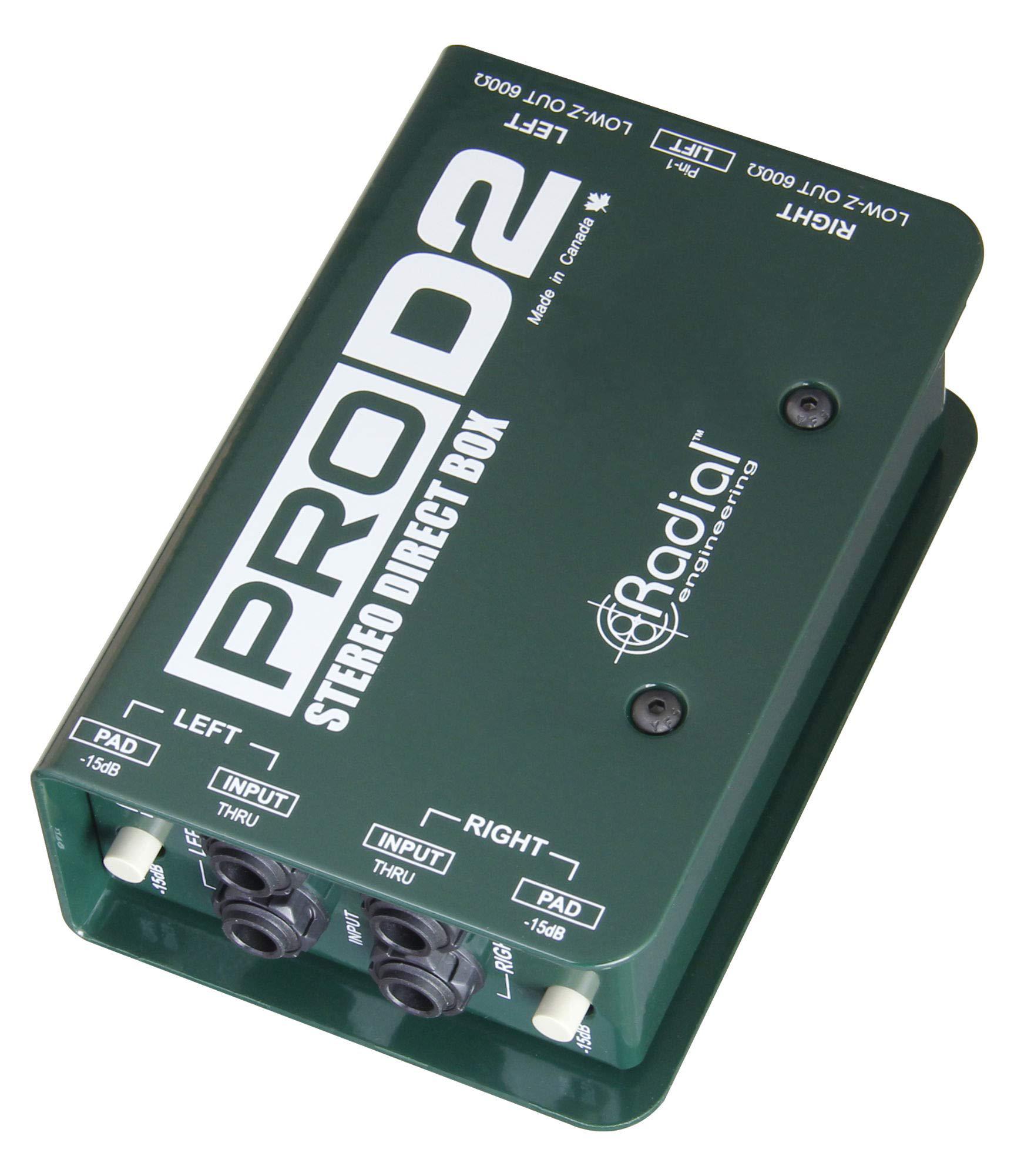 Radial - Caja Directa Pasiva de 2 Canales Mod.Duplex_67