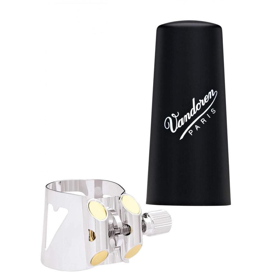 Vandoren - Abrazadera y Tapa para Clarinete Sib Mod.LC51SP_80