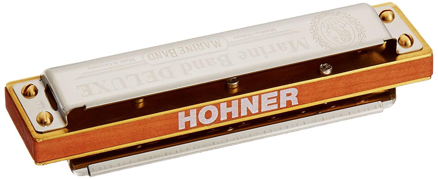 Hohner - Armónica Marine Band Deluxe en Si bemol Mayor Mod.M200511X_40