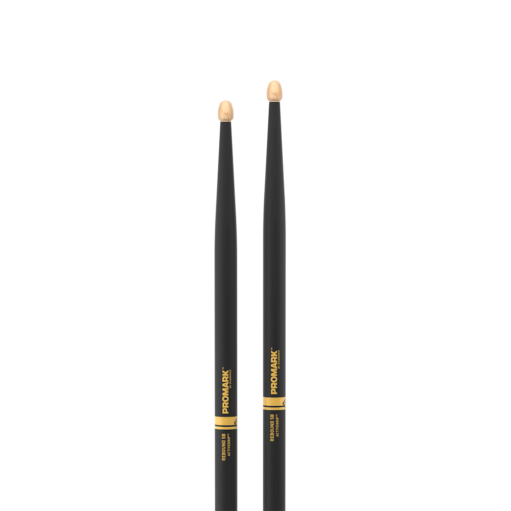 Promark - Baqueta Rebound Activegrip 5B Punta de Madera Mod.R5BAG_28