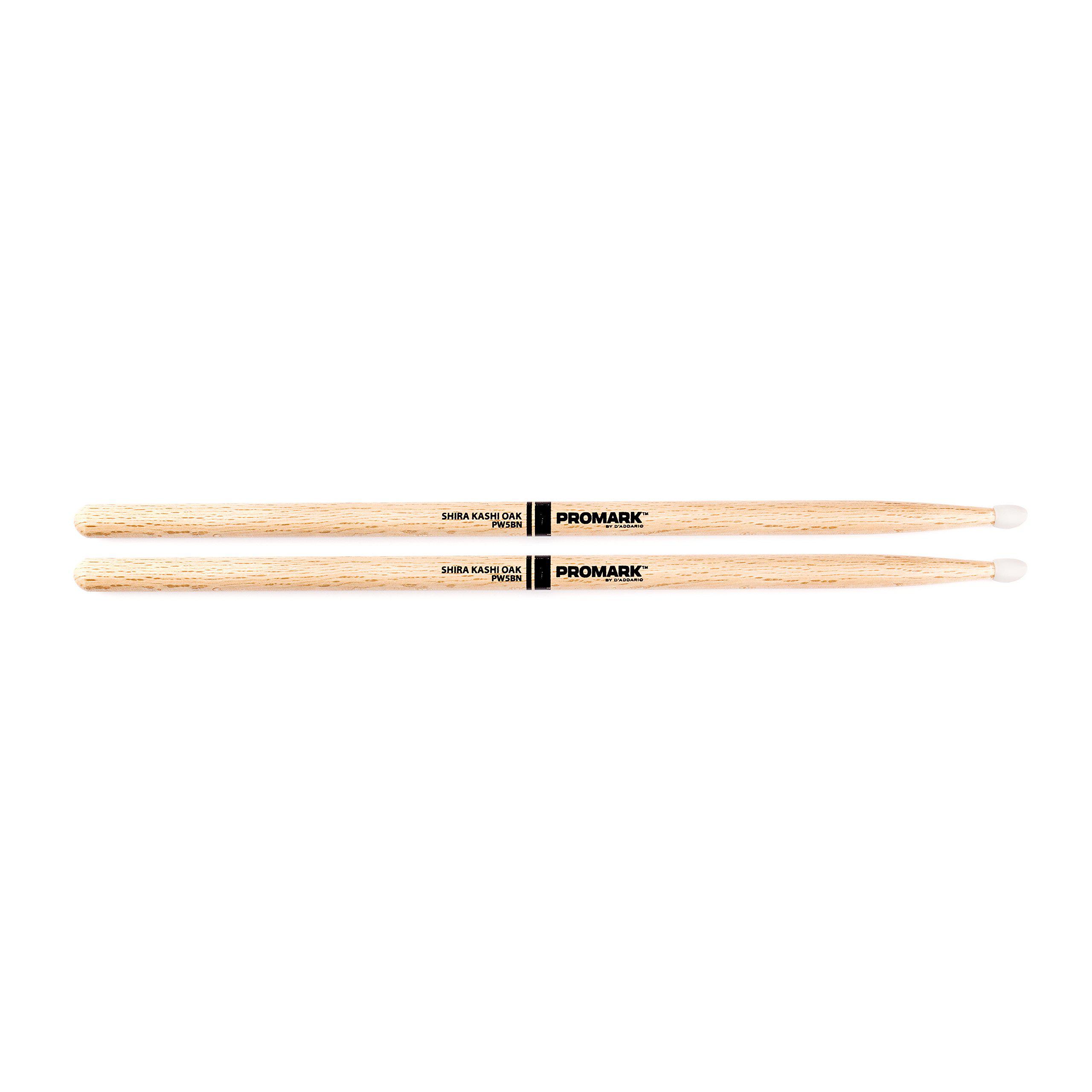 Promark - Baqueta 5B de Roble Punta de Nylon Mod.PW5BN_4