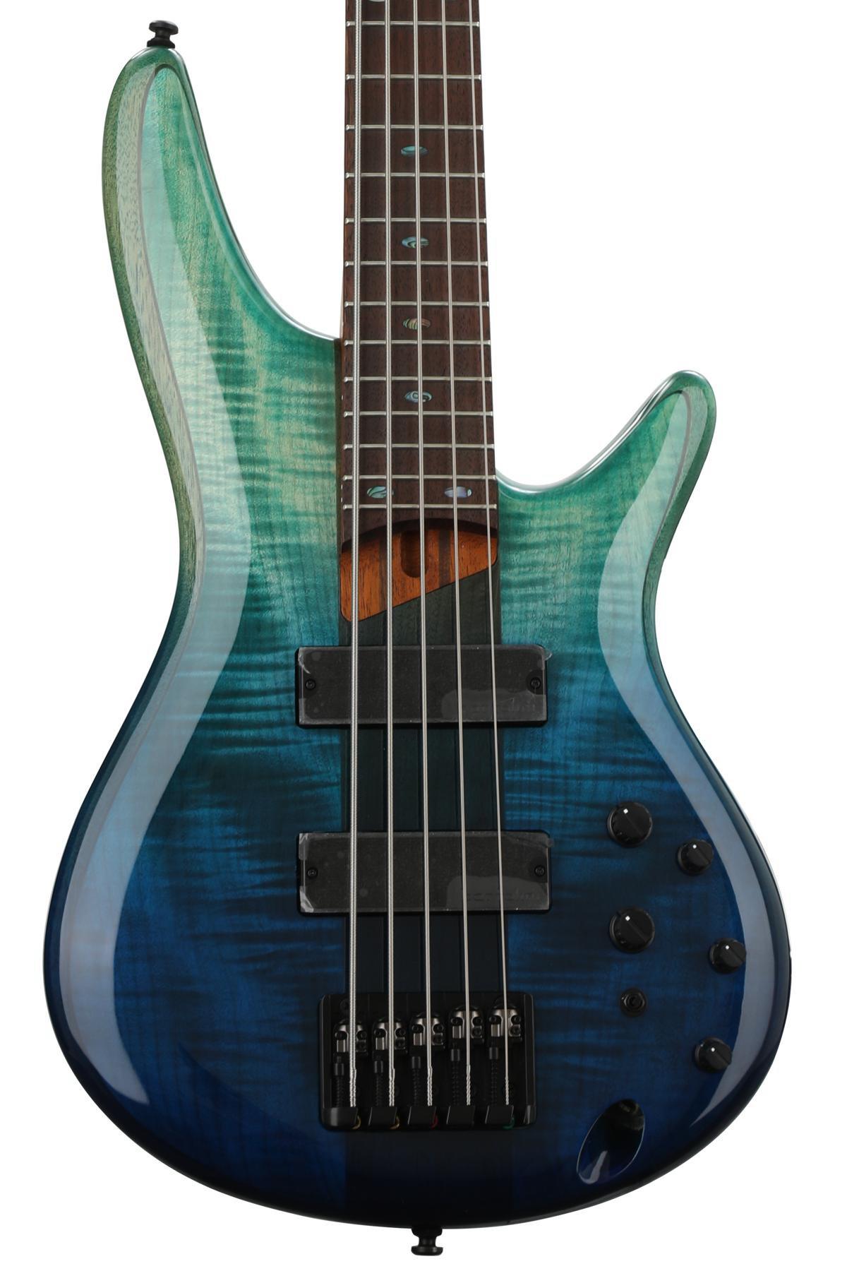Ibañez - Bajo Eléctrica SR de 5 Cuerdas, Color: Azúl Degradado Mod.SR875-BRG_240