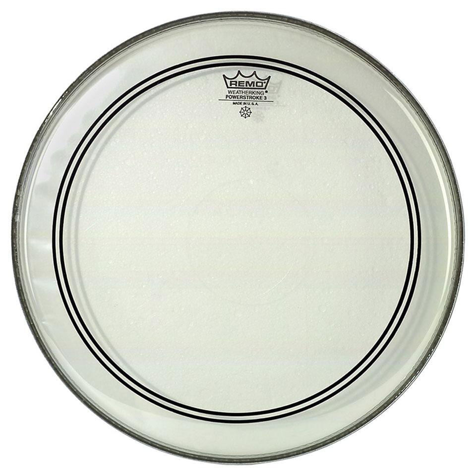 Remo - Parche Clear Powerstroke 3, Tamaño: 22 Mod.P3-1322-C2_286