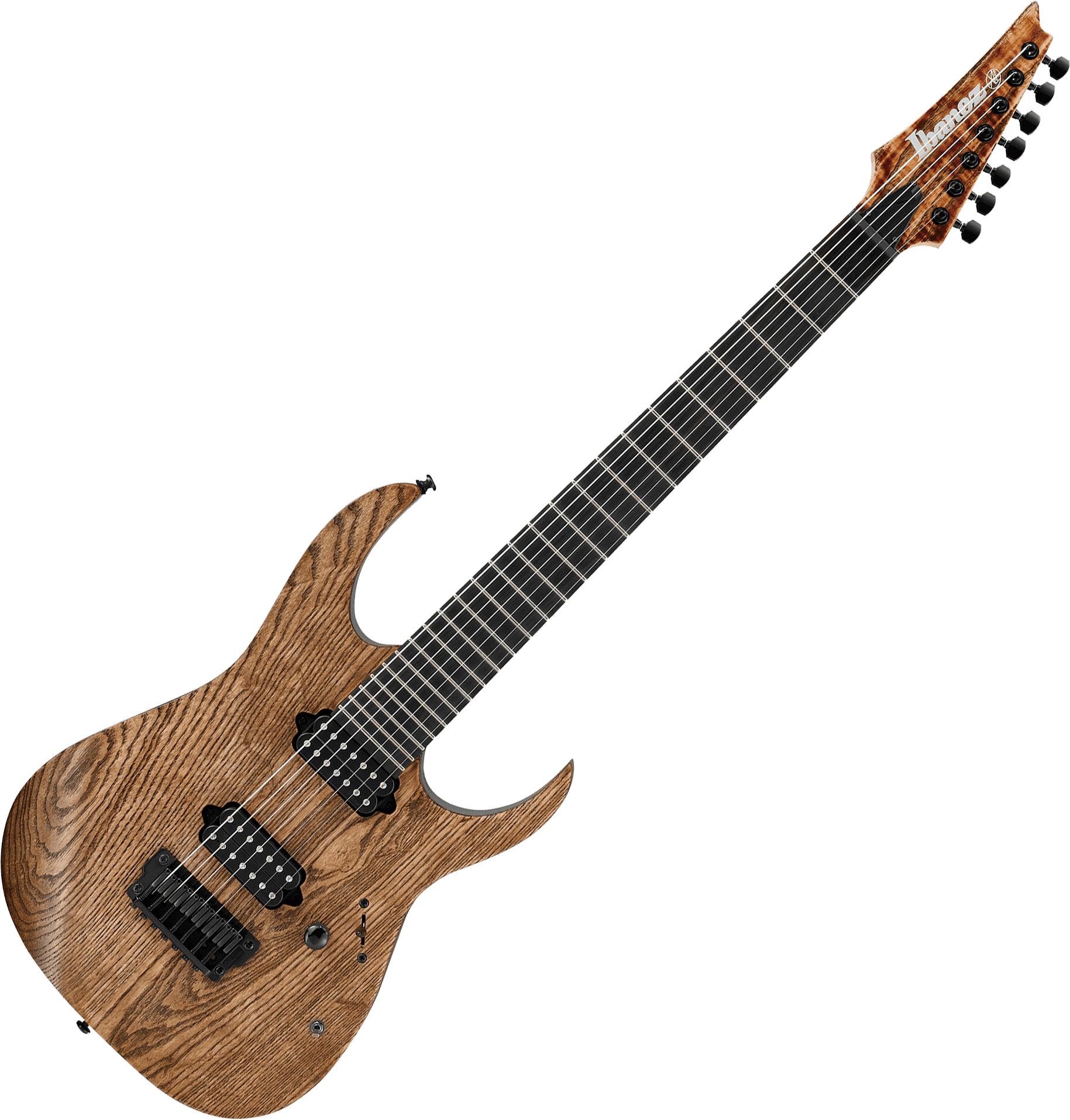 Ibañez - Guitarra Eléctrica RG Iron Label de 7 Cuerdas, Color: Roble Mod.RGIXL7-ABL_3