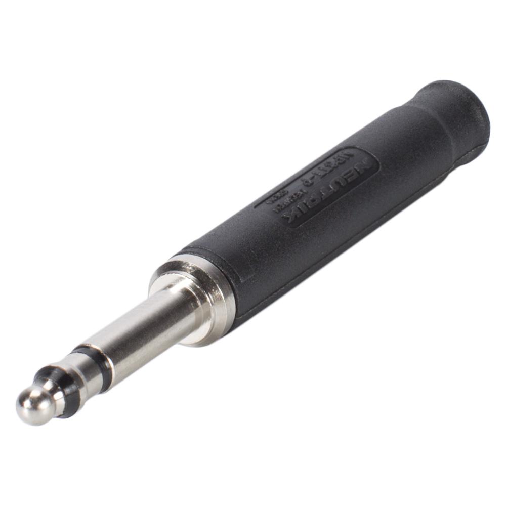 Neutrik - Plug Estereo de 0.173" Tipo Bantam para Soldar, Contactos Plata Mod.NP3TT-1-B_442