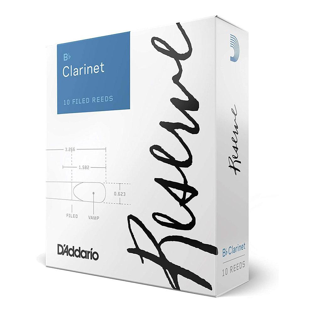 Rico - Cañas Reserve para Clarinet Sib, 10 Piezas Medidas: Varios Mod.DCR10___10