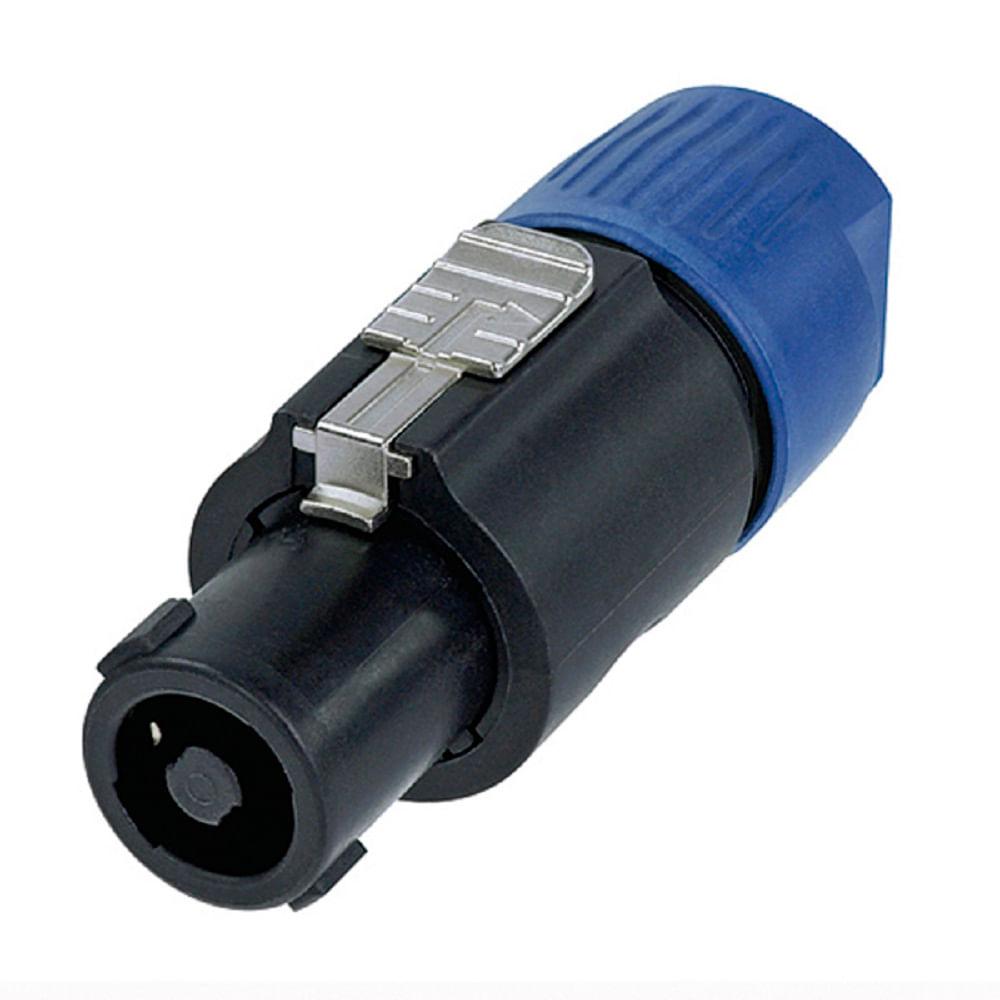 Rean - Conector de 4 Polos para Cable de Altavoz Mod.RLS4FC