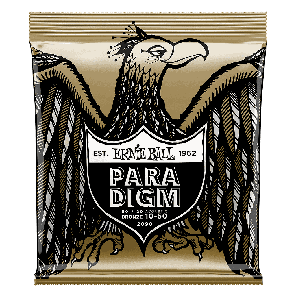 Ernie Ball - Encordado Paradigm Extra Light 80/20 para Guitarra Acústica Mod.2090