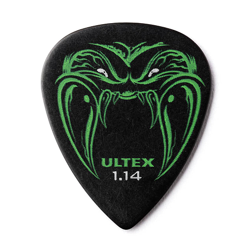 Dunlop - 6 Plumillas James Hetfield Black Fang Custom para Guitarra, Tamaño: 1.14mm Mod.PH112P114_4