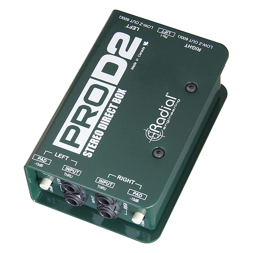 Radial - Caja Directa Pasiva de 2 Canales Mod.Duplex_67