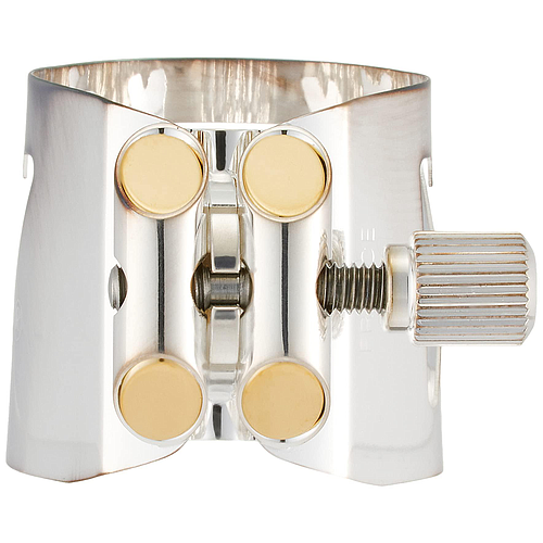 Vandoren - Abrazadera y Tapaboquilla Optimum para Clarinete Mi Bemol Mod.LC02P_89