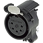 Neutrik - Conector XLR Hembra de 5 Pines para PCB, Horizontal Mod.NC5FAH_2