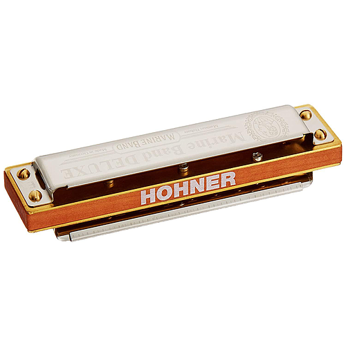 Hohner - Armónica Marine Band Deluxe en Si Mayor Mod.M200512X_44