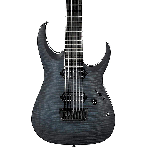 Ibañez - Guitarra Eléctrica RGA Iron Label de 7 Cuerdas, Color: Gris Mod.RGAIX7FM-TGF_159