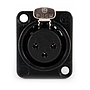 Neutrik - Conector XLR Hembra de 3 Polos Serie D Contactos en Oro Mod.NC3FD-L-B-1_15