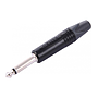 Neutrik - Plug Mono de 1/4" Contacto en Plata Cubierta en Negro Mod.NP2X-BAG_29
