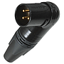 Neutrik - Conector XLR Macho de 3 Polos Serie RX a 90° Contactos en Plata Mod.NC3MRX-BAG_34