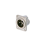 Neutrik - Conector XLR Macho de 3 Polos Serie D-LX Mod.NC3MD-LX_47
