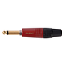 Neutrik - Plug 1/4" Mono con Red Switch para Instrumento Mod.NP2X-AU-SILENT_51