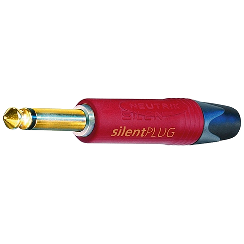 Neutrik - Plug 1/4" Mono con Red Switch para Instrumento Mod.NP2X-AU-SILENT_54