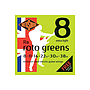 Rotosound - Encordadura Niquel Extra Light 8-38 Roto Greens para Guitarra Electrica Mod.R8_415