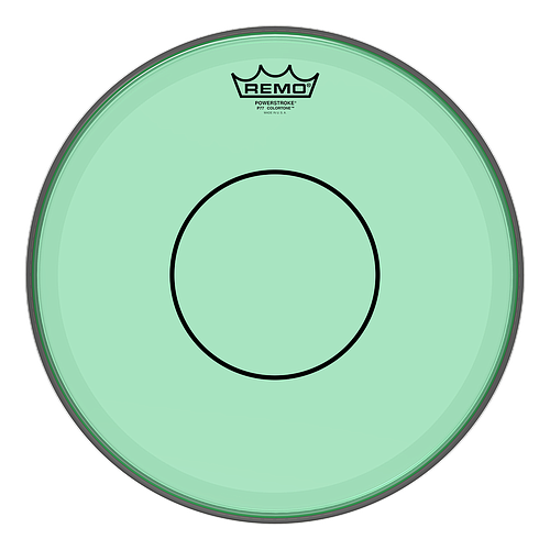 Remo - Parche Colortone Powerstroke 77, Tamaño: 14" Color: Verde Mod.P7-0314-CT-GN_3
