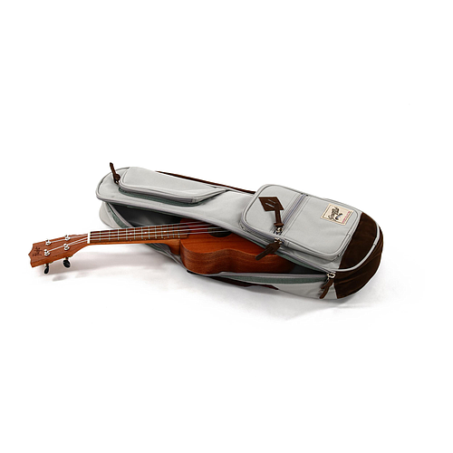 Ibañez - Funda Powerpad Designer para Ukulele Soprano, Color: Gris Mod.IUBS541-GY_15