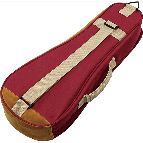 Ibañez - Funda Powerpad Designer para Ukulele Soprano, Color: Vino Mod.IUBS541-WR_17