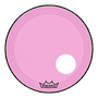 Remo - Parche Colortone Powerstroke P3, Tamaño: 22" con Perf. 5" Color: Rosa Mod.P3-1322-CT-PKOH_6