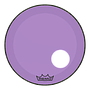 Remo - Parche Colortone Powerstroke P3, Tamaño: 22" con Perf. 5" Color: Morado Mod.P3-1322-CT-PUOH_8