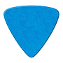 Dunlop - 36 Plumillas Tortex Triángulo, Calibre: 1.0 Color: Azúl Mod.431B1.0_51