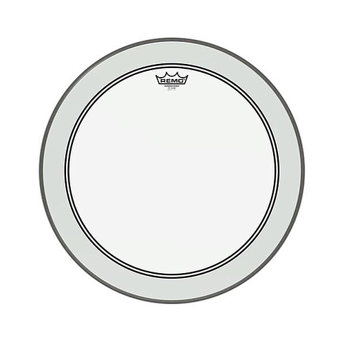 Remo - Parche Clear Powerstroke 3, Tamaño: 22 Mod.P3-1322-C2