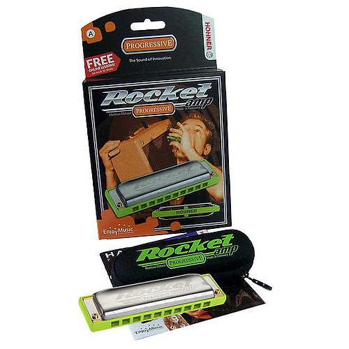 Hohner - Armónica Rocket Amp en Fa Mayor Mod.M2015066X