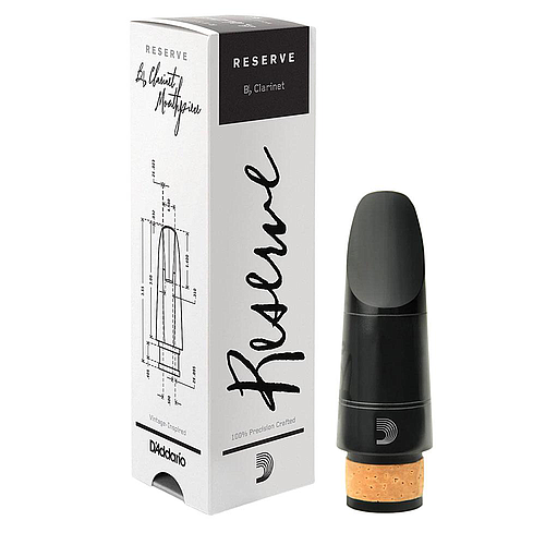 D'Addario - Boquilla Reserve para Clarinete Sib X15E Mod.MCR-X15E