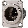 Neutrik - Conector XLR Macho 5 Polos Serie D-LX Mod.NC5MD-LX